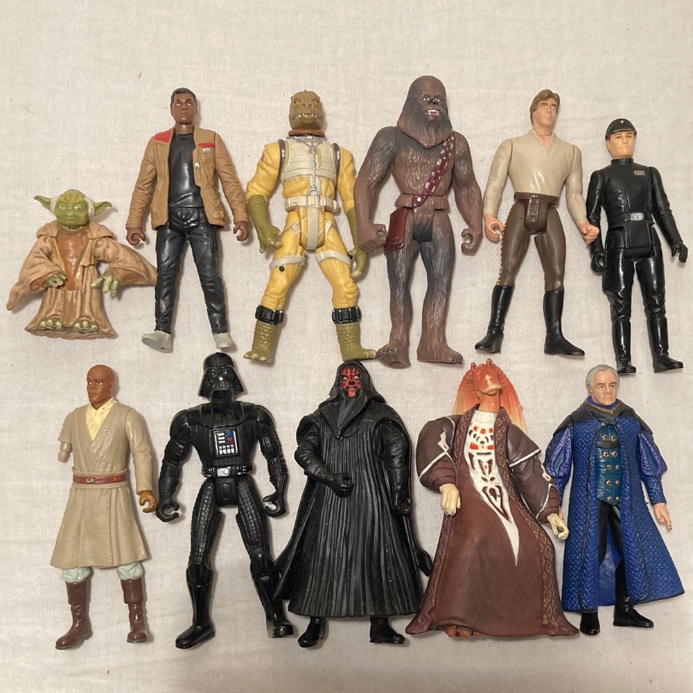 11 Vintage Star Wars Figures